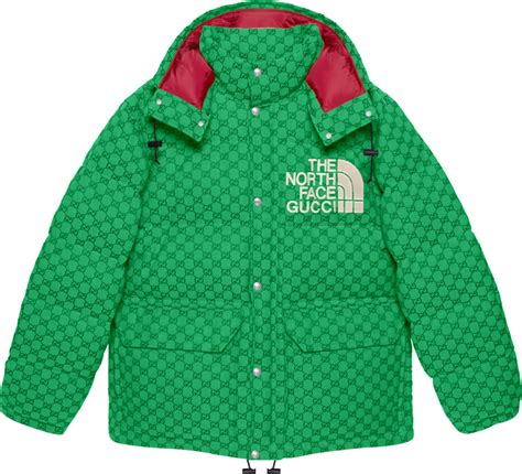 green north face jacket gucci|north face Gucci jacket men's.